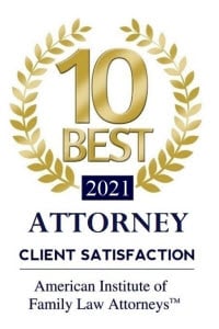 2021 | 10 Best Attorney Client Satisfaction | American Institute of Family Law Attorneys